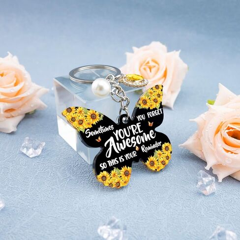 Inspirational Keychains for Women Spiritual Gifts for Bestie Sister Coworkers Acrylic Motivation Encouragement Gifts in Kuwait