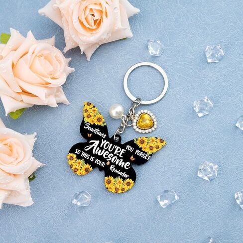 Inspirational Keychains for Women Spiritual Gifts for Bestie Sister Coworkers Acrylic Motivation Encouragement Gifts in Kuwait