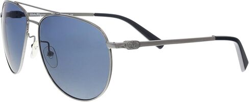 Salvatore Ferragamo Men's SF157S نظارة شمسية غنائية داكنة in Saudi Arabia