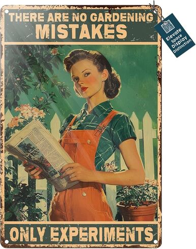 Easy Eight's Pin Up Girl Metal Tin Sign Vintage Retro Wall Art Rustic Bar Decor in Kuwait