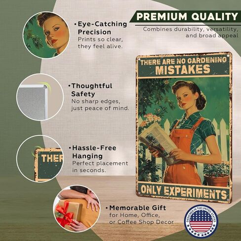 Easy Eight's Pin Up Girl Metal Tin Sign Vintage Retro Wall Art Rustic Bar Decor in Kuwait