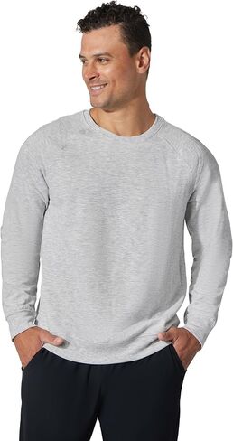 90 Degree By Reflex Men's Terry Brushed Long Sleeve Top in Saudi Arabia