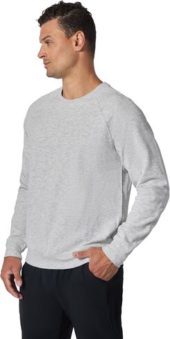 90 Degree By Reflex Men's Terry Brushed Long Sleeve Top in Saudi Arabia