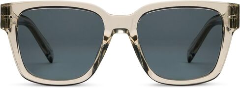 Peepers by PeeperSpecs Oversized Unisex Paloma Sun Polarized Square Sunglasses, Gray, +0.00 in Saudi Arabia