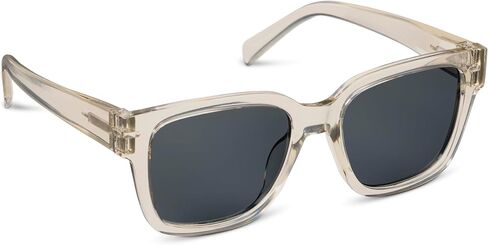 Peepers by PeeperSpecs Oversized Unisex Paloma Sun Polarized Square Sunglasses, Gray, +0.00 in Saudi Arabia