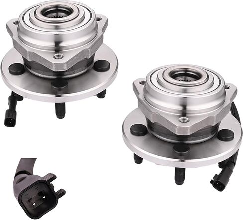 PM Auto Pair of 2 Front Left-Right Wheel Hub Bearing Assembly for 2002-2007 Jeep Liberty in Saudi Arabia