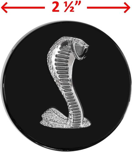 2.5 "COBRA Snake Center Center CAPS مجموعة من 4 مصنوعة لـ Mustang 1994-2004 in Saudi Arabia
