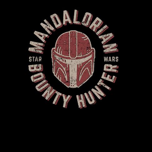 Men's Star Wars: The Mandalorian Helmet Stamp Pull Over Hoodie - Black - 3X Large in Saudi Arabia