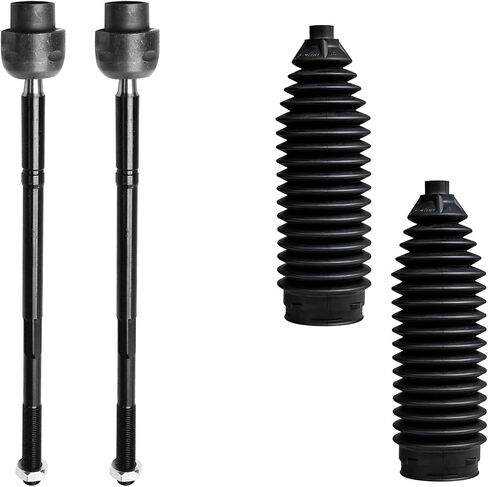 Detroit Axle - Front End 12pc Suspension Kit for Chevy Impala Monte Carlo LaCrosse Regal Century Allure Grand Prix, 2 Lower Control Arms 4 Tie Rods 2 Boots 4 Front & Rear Sway Bars Replacement in Kuwait
