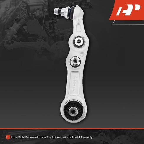 A-Premium Front Right Rearward Lower Control Arm, with Ball Joint & Bushing, Compatible with Mercedes-Benz C300 2015 2016 2017 2018, RWD in Saudi Arabia