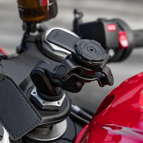 Quad Lock Motorcycle Fork Stem Mount PRO Kit with Vibration Dampener and MAG Phone Case for Pixel 9 Pro XL in Saudi Arabia