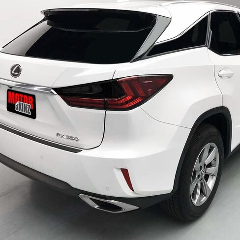 SlickMod PreCut Vinyl Smoke Tint for 2016-2019 Lexus RX Tail Light (3. Turn Signal & Reverse, 20% Dark Smoke) in Saudi Arabia