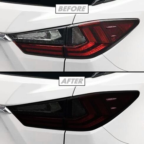 Slickmod Precut Vinyl Smoke Lint لعام 2016-2019 Lexus Rx Light (3. in Kuwait