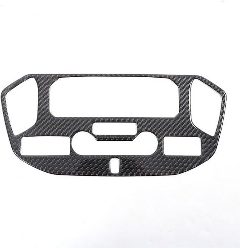 for Hummer EV Accessories Roof Reading Light Lamp Cover Trim Real Carbon Fiber Inner Front Reading Top Light Frame Decoration for Hummer EV Pickup SUV 2024 2025 (Black) in Saudi Arabia