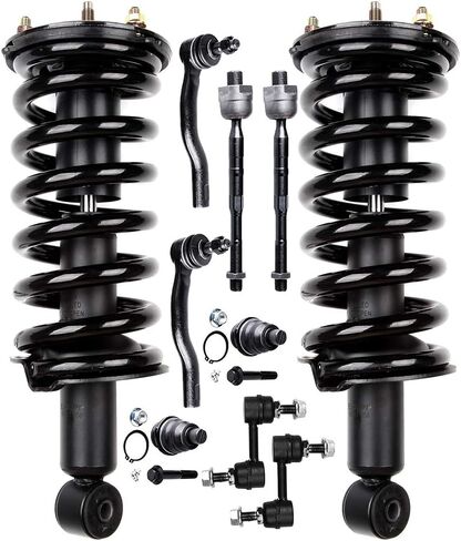 SCITOO complete strut assembly front for 2004-2015 For Nissan TITAN 5.6L,2004-2010 For INFINITI QX56 5.6L,2005-2014 For Nissan Armada 5.6L 171358 ES800031 ES800032 EV800216 K750146 K80647 set of 10 in Saudi Arabia