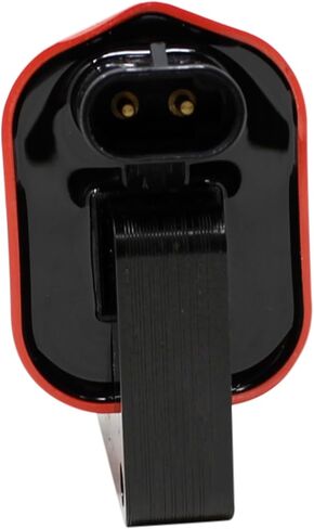 لفائف الإشعال في Dragon Fire Performance متوافق مع 1991-1997 Jeep Plymouth Dodge Chrysler Plymouth 2.2L 2.5L 3.9L 4.0L 5.2L 5.9L I4 V6 V8 مع سد بيضاوي يستبدل MSD 8228 OEM FIT C97-DF in Kuwait