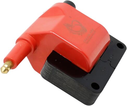 لفائف الإشعال في Dragon Fire Performance متوافق مع 1991-1997 Jeep Plymouth Dodge Chrysler Plymouth 2.2L 2.5L 3.9L 4.0L 5.2L 5.9L I4 V6 V8 مع سد بيضاوي يستبدل MSD 8228 OEM FIT C97-DF in Kuwait