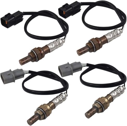 labwork 4pcs O2 Oxygen Sensor Upstream and Downstream Replacement for Mitsubishi Montero Sport 1997-2004 3.0L V6 in Saudi Arabia