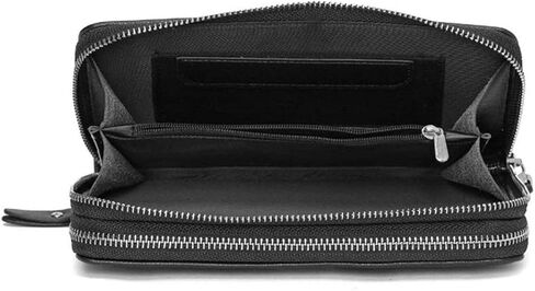 MEN MEN BUSINESS PU LEATHER WALLET Double Slutch Wart in Kuwait