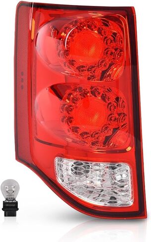 Pit66 LED LED LIDER LIGHT ANDREWBLIGE W/لمبة السائق اليسرى متوافق مع دودج جراند كارافان 2011-2020 5182535AD CH2800199 in Saudi Arabia