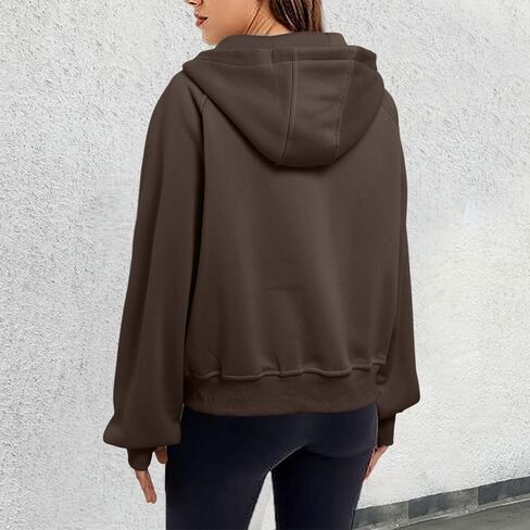 Womens Zip Up Hoodies Fleece Jackets Oversized Sweatshirts Fall Fashion Outfits 2025 Sweaters Winter Clothes in Saudi Arabia