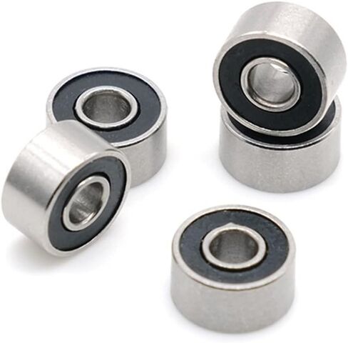 S693RS تحمل ABEC-7 (10 أجهزة كمبيوتر) 3 * 8 * 4 مم ABEC-7 HOBBY الكهربائية RC شاحنة كرة مقاوم للصدأ المحامل S693-2RS سوداء مختومة in Kuwait