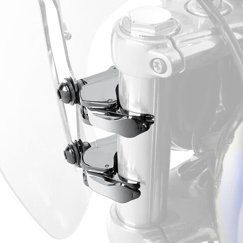 Clamps XMT-Moto 54mm 56mm الزجاج الأمامي مناسبة لـ Harley Sportster S RH1250S 2021-2025 ، Low Rider S 2020-2025 ، RIDE RIDER ST 2022-2025 ، FAT BOB 2018-2024 in Saudi Arabia