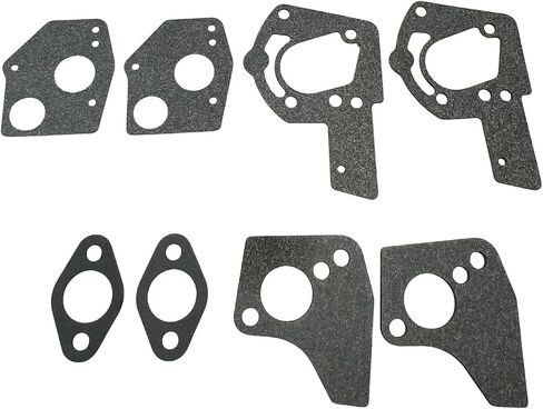 Carburetor Overhaul Repair Rebuild Kit Compatible with Briggs Stratton Pulsa Jet Carb 80200 81200 82200 3 Thru 5 HP Horizontal Engines Replace 495606 494624 in Saudi Arabia