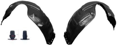 Parts N Go 2002-2006 Camry Front Fender Liner Set with Clip/Fasteners TO1249116 TO1248116 53875AA010 53876AA010 in Saudi Arabia