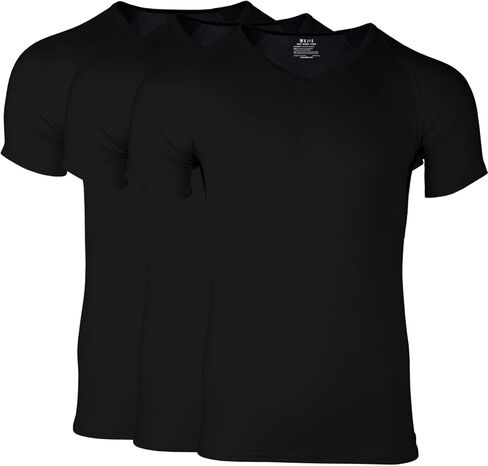 ejis undershirt ejis | V الرقبة (3 حزمة) | مضاد للتشغيل MICRO MODAL in Kuwait