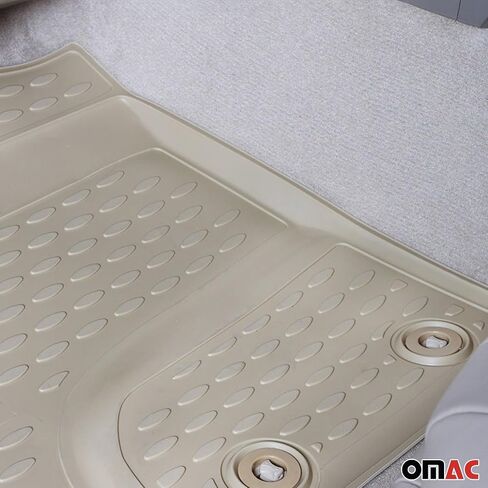 Omac Cargo Mats Liner for Audi A6 S6 Sedan C8 2019-2024 TPE Black in Saudi Arabia