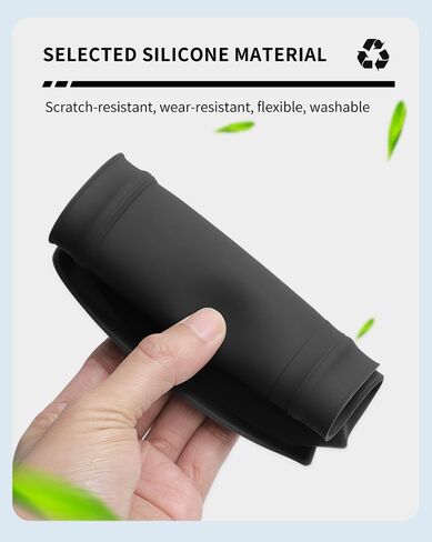 شحن لاسلكي حصيرة واقية لـ Subaru Crosstrek/Impreza 2025 2024 ، Cender Console Insole Inconsories Cilicone Anti-Slip Wireless Charger Pad لـ 24 25 25 Crosstrek/Impreza ، Black in Kuwait