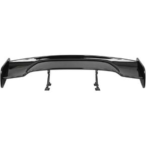 Universal 57 "3D 3DI GT JDM Car Car Trunk Trunk Lid Real Carbon Carbon Wing Wing Spoiler العلوي المتوافق مع Honda/Toyota/VW/BMW/Benz (ألياف الكربون) in Kuwait