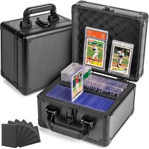 صندوق تخزين البطاقات المتدرج Pulchra ، علبة اللوادر ، صندوق التداول الرياضي ، Slab PSA MTG CSG BGS SGC Magnetic حامل ، صناديق تخزين جامع محمل للماء in Kuwait