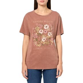 Lucky Brand Women's Flower District Boyfriend Tee in Saudi Arabia