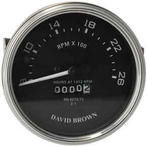 All States Tachometer Gauge with Logo Fits David Brown 885 1210 1212 1410 990 995 996 1412 K942227 K955273 K942232 in Kuwait