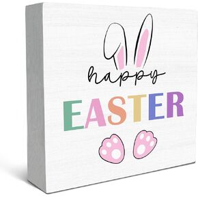 sradmo he is resen صندوق خشبي لافتة ديكور مكتب، ديكور مسيحي زخرفة خشبية للمكتب المنزلي، زخارف خشبية لافتة داخلية، علامات مسيحية لديكور المنزل، رف ديكور الطاولة in Kuwait