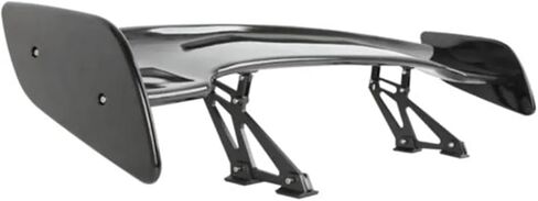 Universal 57 "3D 3DI GT JDM Car Car Trunk Trunk Lid Real Carbon Carbon Wing Wing Spoiler العلوي المتوافق مع Honda/Toyota/VW/BMW/Benz (ألياف الكربون) in Kuwait