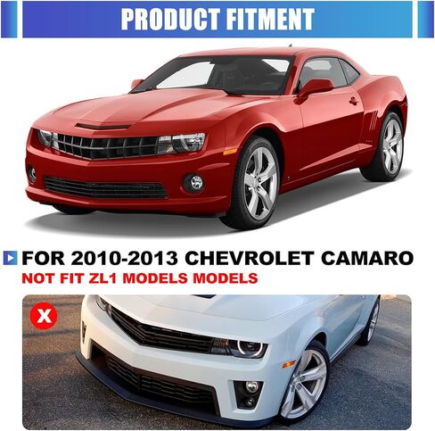 Nixon Offroad Lights Lights Cover Fog Lamp Lamp Trim لعام 2010 2011 2012 2013 Chevrolet Chevy Camaro Fog Light ، مصابيح الضباب المصنع الأسود OEM تغطي مجموعات زوج الإطار ، وركاب وسائق السائق in Saudi Arabia