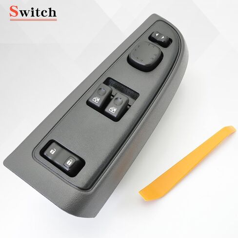 15883318 Front Driver Side Power Window Switch and Bezel Driver Side W/0 NO Folding Mirror Compatible with 2003-2007 Chevy Silverado & GMC Sierra 1500/2500/3500, Replaces# DWS-226, 920-023 in Kuwait