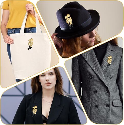 2 Pcs Gold Mask Pin Set Vintage Abstract Art Brooches Lapel Pins for Blazers Hats Scarves Bags Jackets Gift for Collectors Birthday Anniversary Wedding Parties Special Occasions Accessory in Saudi Arabia