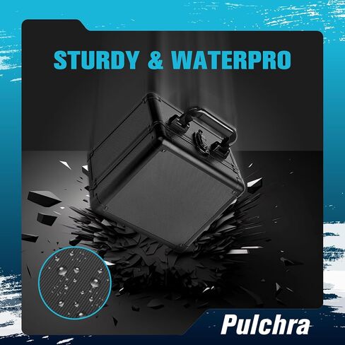 صندوق تخزين البطاقات المتدرج Pulchra ، علبة اللوادر ، صندوق التداول الرياضي ، Slab PSA MTG CSG BGS SGC Magnetic حامل ، صناديق تخزين جامع محمل للماء in Kuwait