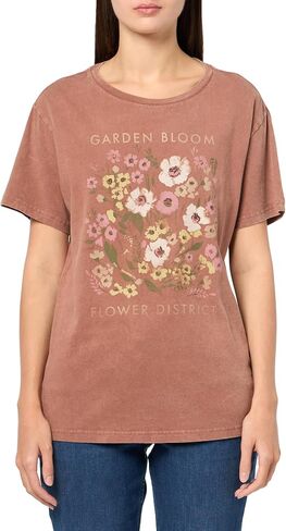 Lucky Brand Women's Flower District Boyfriend Tee in Saudi Arabia