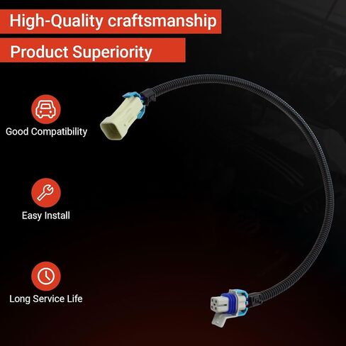 O2 Oxygen Sensor Extension Square for LS1 LS2 LS3 LS6 LS7 O2 Sensor Header Extension Harness 24 Inches 2 Pcs in Saudi Arabia