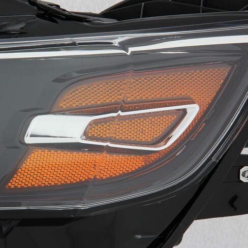 AKKON - FITS 2014-2020 CHEVY IMPALA [Halogen Style] Projector Black Plants Pair Driver Left + Passenger Right in Saudi Arabia