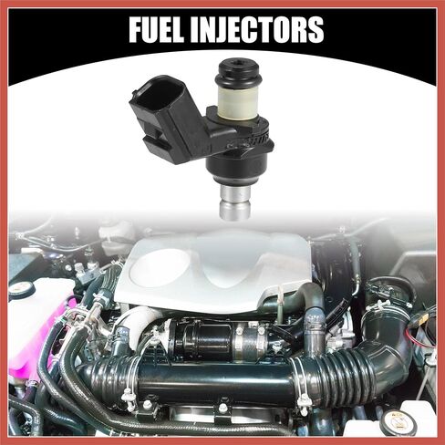 ACROPIX Fuel Injector - Car Inner 6 Holes Engnie Fuel Injectors - for Honda Generators Metal Black - 1 Pc Car Parts in Saudi Arabia