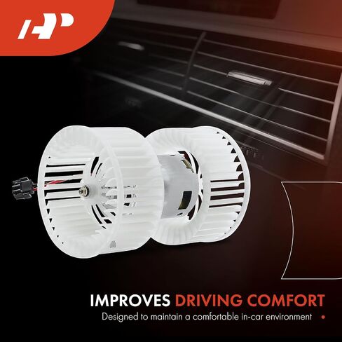 A-premium الأمامية الأمامية HVAC سخان محرك ومجموعة المقاوم متوافقة مع سيارات BMW-320i/325CI/325i/325xi/330CI/330i/330xi 2001-2005 ، 323CI/328CI 2000 ، 323i/328i 1999 -2000 ، x3 2004-2010 ، m3 in Saudi Arabia