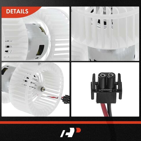 A-premium الأمامية الأمامية HVAC سخان محرك ومجموعة المقاوم متوافقة مع سيارات BMW-320i/325CI/325i/325xi/330CI/330i/330xi 2001-2005 ، 323CI/328CI 2000 ، 323i/328i 1999 -2000 ، x3 2004-2010 ، m3 in Saudi Arabia