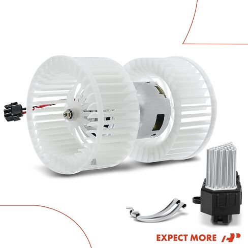 A-premium الأمامية الأمامية HVAC سخان محرك ومجموعة المقاوم متوافقة مع سيارات BMW-320i/325CI/325i/325xi/330CI/330i/330xi 2001-2005 ، 323CI/328CI 2000 ، 323i/328i 1999 -2000 ، x3 2004-2010 ، m3 in Saudi Arabia