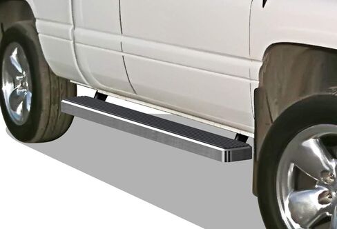 APS Premium 5in 304 لوحات تشغيل من الفولاذ المقاوم للصدأ متوافقة مع دودج رام 1500 2500 3500 Club Cab 94-01 in Saudi Arabia